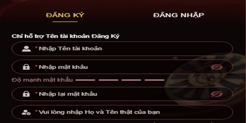 Trải nghiệm cá cược mượt mà tại nhà cái chỉ với vài bước đăng ký